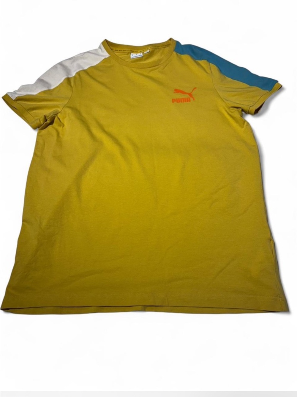 PUMA SHORT SLEEVE SHIRT LARGE MENS